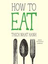 Cover image for How to Eat